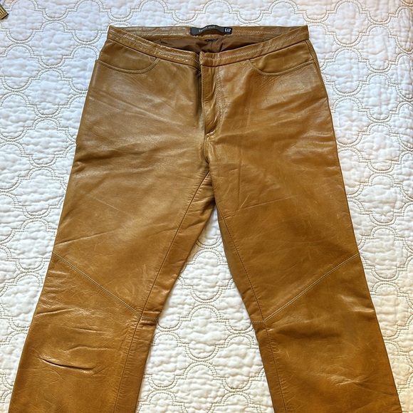Vintage Leather Pants - Picture 4 of 5